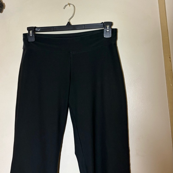 Nike Women's Wide Leg Black Pants - Picture 3 of 4